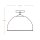 Ledvance Deckenleuchte Decor Camel Bell Ceiling weiß Ø37,5cm max. 9W E27 aus Pappmaschee
