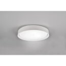 Reality Leuchten LED Deckenlampe Felis Weiß Ø40cm 24W 2500lm CCT 2700-6500K Schalter-Dimmbar + Fernbedienung