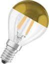 Ledvance LED Classic P34 Filament Mirror 4W 827 gold E14