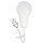 BA601040 Baufassung Renovierlampe 10W 1100lm 4000K Steckklemme
