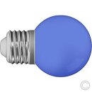 EGB 54239000 LED-Deko-Tropfenlampe E27 IP44  1W 30lm blau