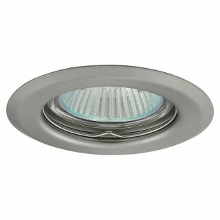 FaroForm Einbaustrahler Einbauleuchte AXEL 2114 Chrom matt rund max. 35W ohne Leuchtmittel