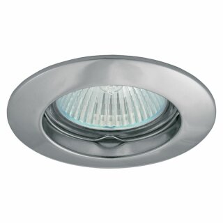 FaroForm Einbaustrahler Einbauleuchte AXEL 5514 Chrom matt rund max. 35W ohne Leuchtmittel