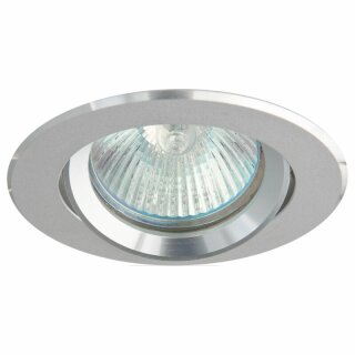 FaroForm Einbaustrahler Einbauleuchte AXEL DT050 Aluminium rund max. 35W ohne Leuchtmittel schwenkbar