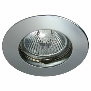 FaroForm Einbaustrahler Einbauleuchte DITO DS02B Chrom rund max. 35W ohne Leuchtmittel
