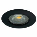 FaroForm Einbaustrahler Einbauleuchte DITO DS02B Schwarz...