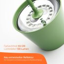 LAT05L Akku Tischleuchte 2,2W 190lm warmweiß grün dimmbar CRI95 mit induktiver Ladestation