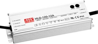 Mean Well HLG-120H-12A Netzteil 90-305VAC  12VDC max. 120W IP65  (dimmbar Potentiometer)
