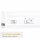 UL86CCT LED Unterbauleuchte 85cm Weiß IP20 15W CCT 3000/4000/6500K mit Schalter