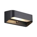 nordlux Solar-LED-Wandleuchte "Marcellio" schwarz 2618001003