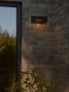 nordlux Solar-LED-Wandleuchte "Marcellio" schwarz 2618001003