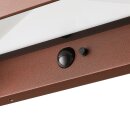 nordlux Solar-LED-Wandleuchte "Marcellio" braun 2618001018