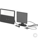 EGLO LED-Solar-Wandleuchte "Panettieri" schwarz 901086