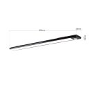ORION Akku LED-Unterbauleuchte mit Sensor schwarz Soff 3-586