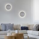 Paul Neuhaus Akku-LED-Wandleuchte Puntua grau O180mm...