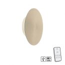 Paul Neuhaus Akku-LED-Wandleuchte Puntua messing O180mm 3000K 8152-60