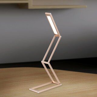 ORION Falto LED-Tischleuchte rose-gold 3000K 3W LA 4-1191