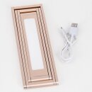 ORION Falto LED-Tischleuchte rose-gold 3000K 3W LA 4-1191