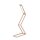 ORION Falto LED-Tischleuchte rose-gold 3000K 3W LA 4-1191