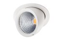 SG Leuchten Einbaudownlight Exclusive Midi weiß 26W 4000K dimmbar 2770lm