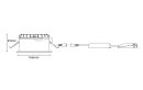SG Leuchten Einbaudownlight Rex Soft 150 asymmetrisch...