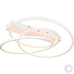 Trio LED-Deckenleuchte Darvin weiß 34W CCT 649110131