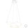 Trio LED-Pendelleuchte Darvin weiß 620mm 34W CCT 349110131