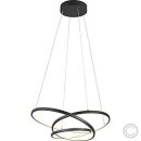 Trio LED-Pendelleuchte Darvin schwarz 620mm 34W CCT...