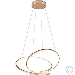 Trio LED-Pendelleuchte Darvin goldfarbig 750mm 36W CCT 349119179