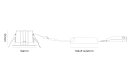 SG Leuchten Einbaudownlight Junistar Tube Round Weiss...