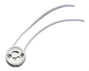 50x GreenLED Hochvolt-Fassung GU10 Keramik mit 15cm Leitung